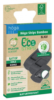 Höga-Strips Bamboo Black - Eco Natural Strips