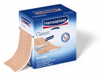Hansaplast-Classic, Wundschnellverband, hautfarben, 5m