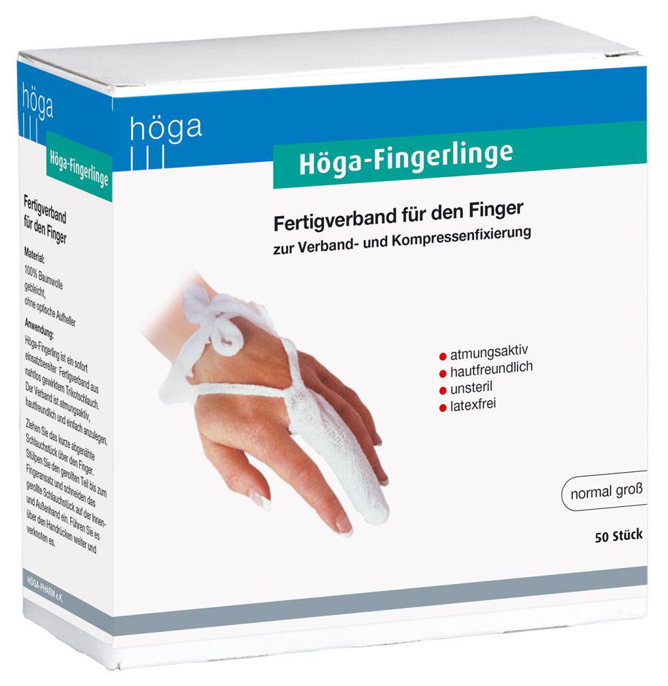 Höga-Fingerlinge, Fertigverband für den Finger