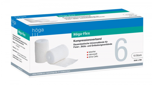 Höga-Flex, dauerelastische Universalbinde, á 10 Stück