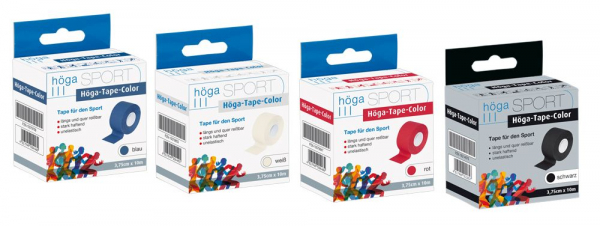 Höga-Tape-Color 3,75cm x 10m, Tape für den Sport